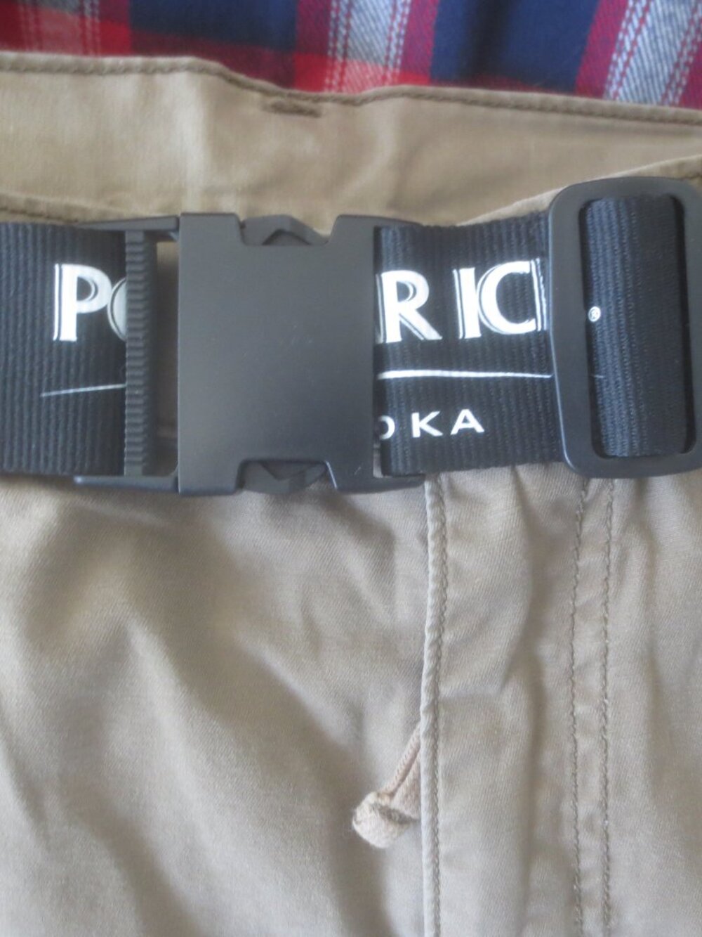 Brand New Polar Ice 2" Clip Lock Tough Nylon Clothed Belt - One Size.